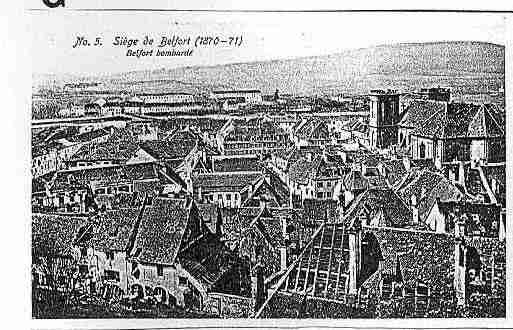 Ville de BELFORT Carte postale ancienne